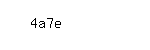 Captcha: 4a7e